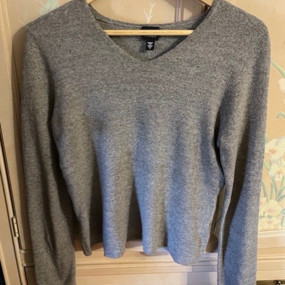 Eileen Fisher V-Neck Sweater, Size Small